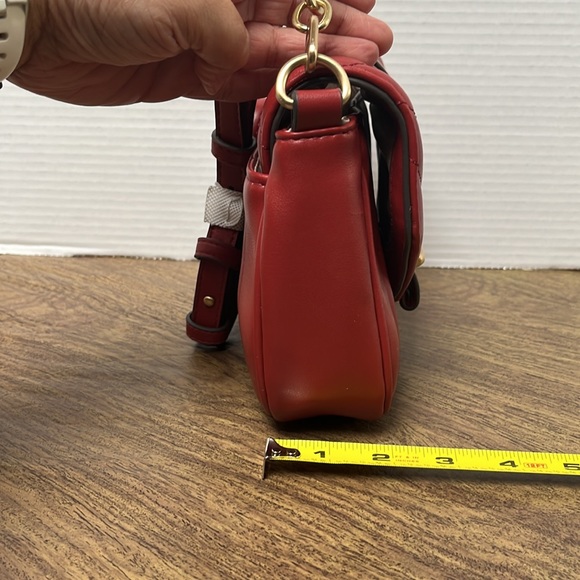 NWT Time and Tru Women's Camber Crossbody Handbag Red - Picture 10 of 15